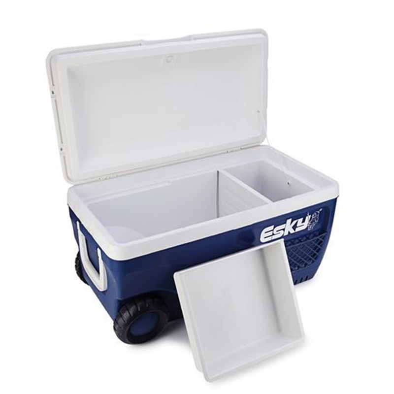 Esky65L保温箱PU冷链箱路亚海钓箱食品保鲜冷藏箱50/52升赠冰袋20