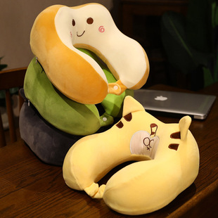 护颈u型枕脖子靠枕记忆棉车用头枕旅行飞机便携长途坐车睡觉神器