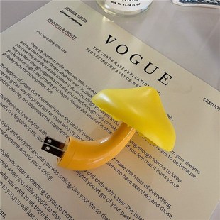 蘑菇感光小夜灯卧室床头灯插电式LED光控感应起夜灯氛围灯装饰灯