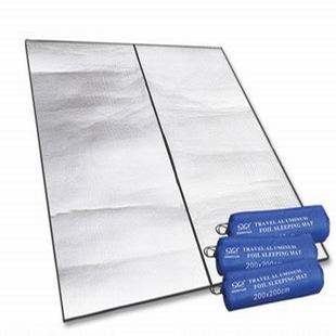 户外野餐垫防潮垫加厚加宽沙滩帐篷露营地垫子隔潮铝镆防潮反光垫