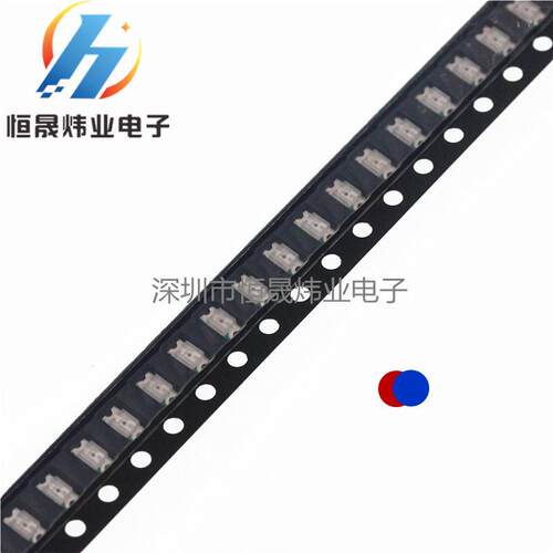 超高亮1206红蓝双色贴片LED灯珠3227红蓝双色发光二极管双色灯珠