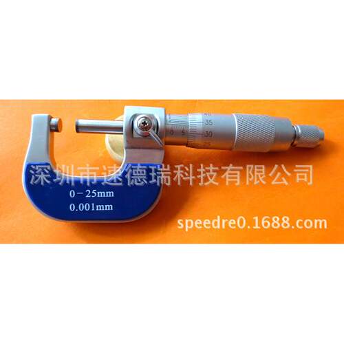 数显千分尺 带刻度 0-25mm 0.001 高精度 全金属