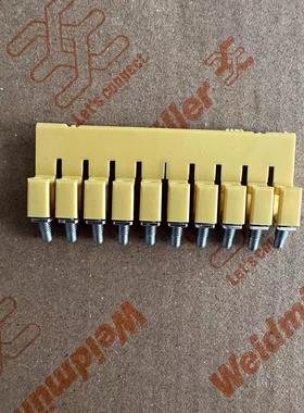 原装正品魏德米勒螺钉横联件 WQV 2.5/10 短接条1054460000连接条