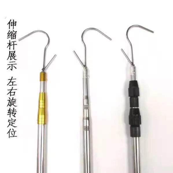 套圈钩子地摊夜市捡套圈工具拾取捡套圈圈的钩子伸缩杆子竿子棍子