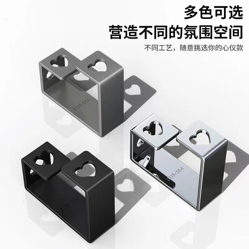 卫生间洗脸盆架子置物架壁挂式免打孔收纳架浴室盆子粘钩盆子挂钩