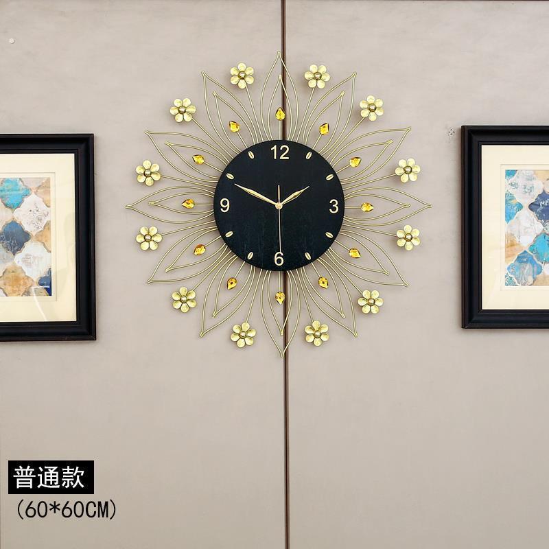 挂钟客厅钟表个性创意网红装饰时钟挂墙现代家用挂表壁挂式石英钟