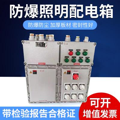 防爆就地配电控制箱不锈钢插座检修仪表接线箱防爆照明动力配电柜