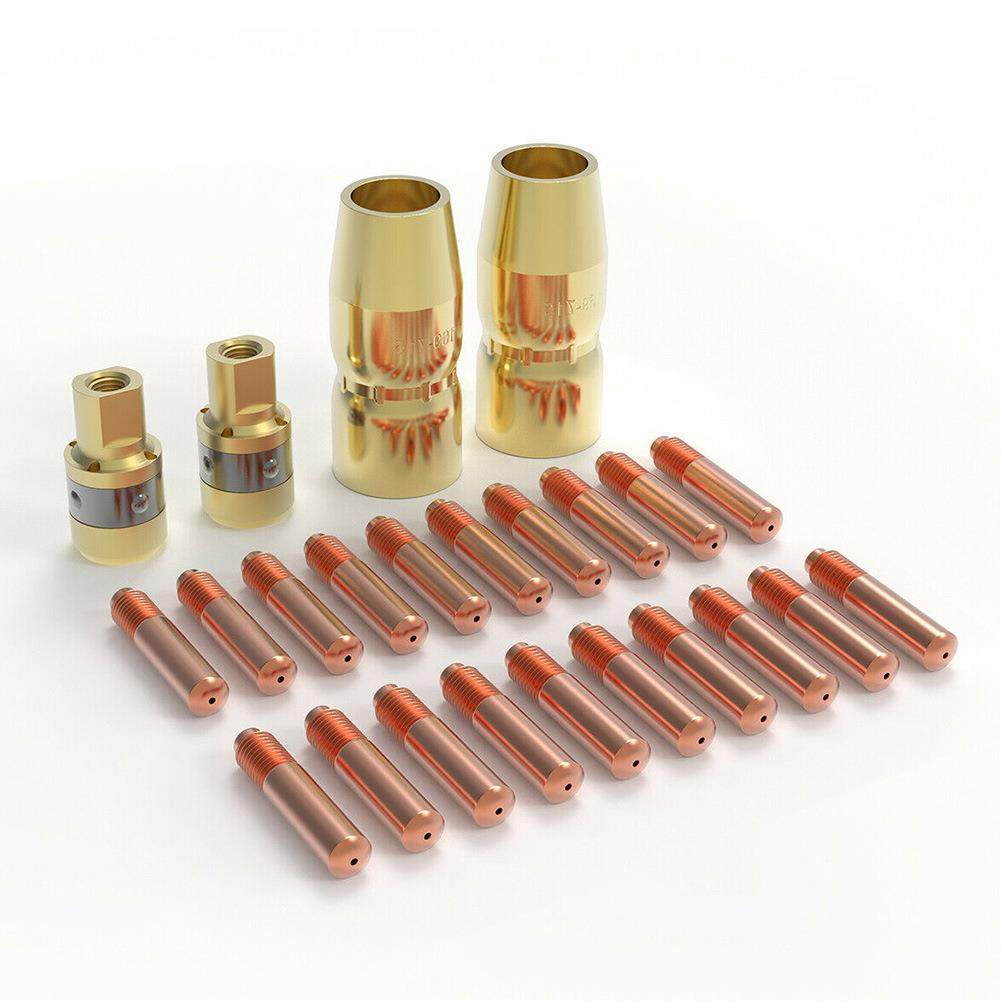 MILER气保焊套装件24PCS 喷嘴分流器导电嘴169715 169716 000068