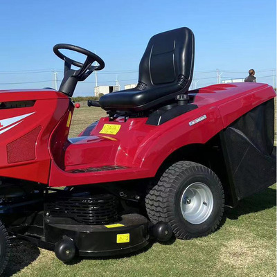 座驾式汽油草坪车 隆鑫发动机带42寸草坪车 厂家现货供应