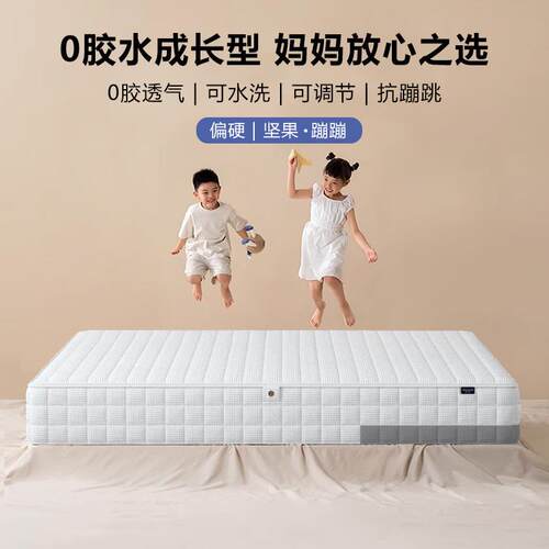 可拆卸席梦思礼恩派爱可扣弹簧护脊床垫老人儿童3D纤维偏硬床垫