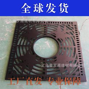 源头直营不锈钢树篦子 方形碳钢树池围子园林防护护树板树穴盖板