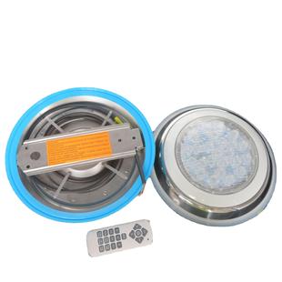 12V 12W 54W 壁挂式 IP68防水 45W 不锈钢泳池灯 36W 明装 24W
