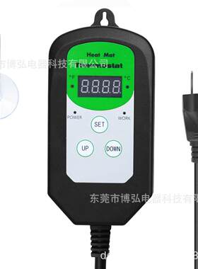 数字热垫恒温控制器传感器温湿度控制调节器heat mat thermostat