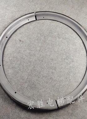 通力扶梯扶手带驱动轮 通力摩擦轮通力分体型 两半拼接773*657*43