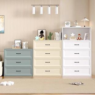 钢制斗柜卧室床头储物橱柜抽屉式收纳柜铁艺五斗柜客厅边柜