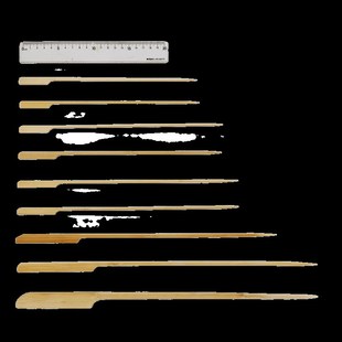 3540cm关东煮铁炮串串霸王签网红糖葫芦扁竹签