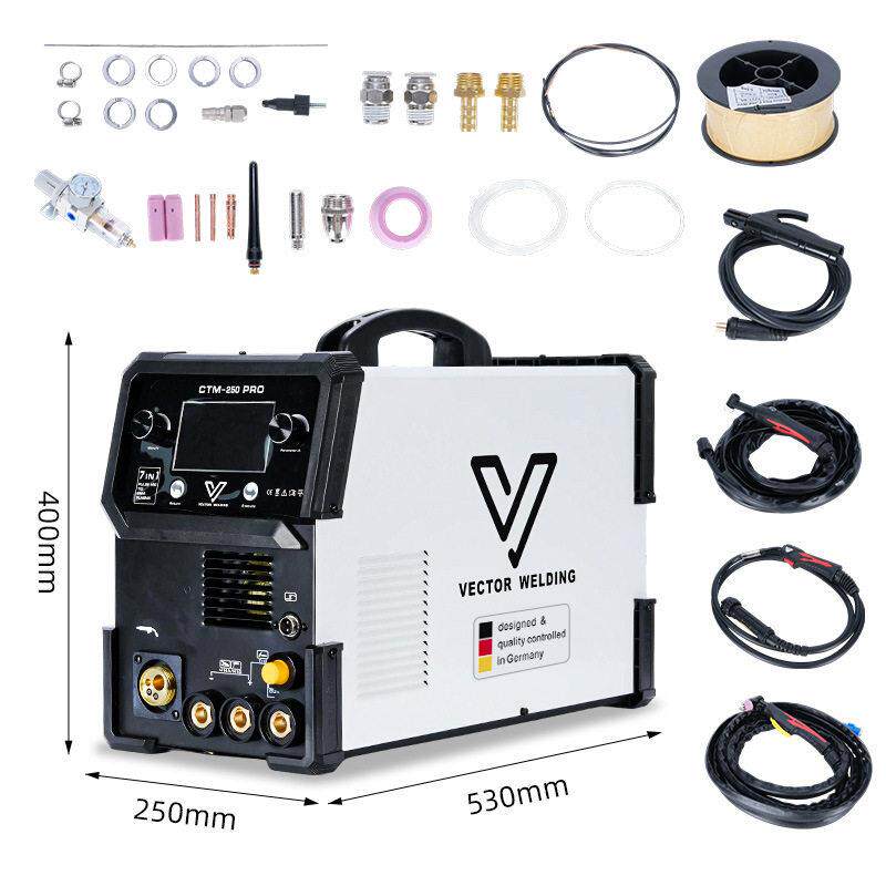 VECTORCTM250PRO7合1电焊机气保焊焊铝切割cut50带脉冲
