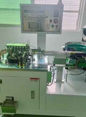 直经3-5MMLED灯珠弯脚机，发光二极管成L形，长短脚单边扩接受头