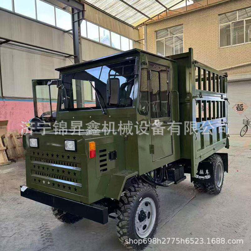 厂家供应农用矿山工程自卸车柴油四不像25马力山区四驱运输车爬坡