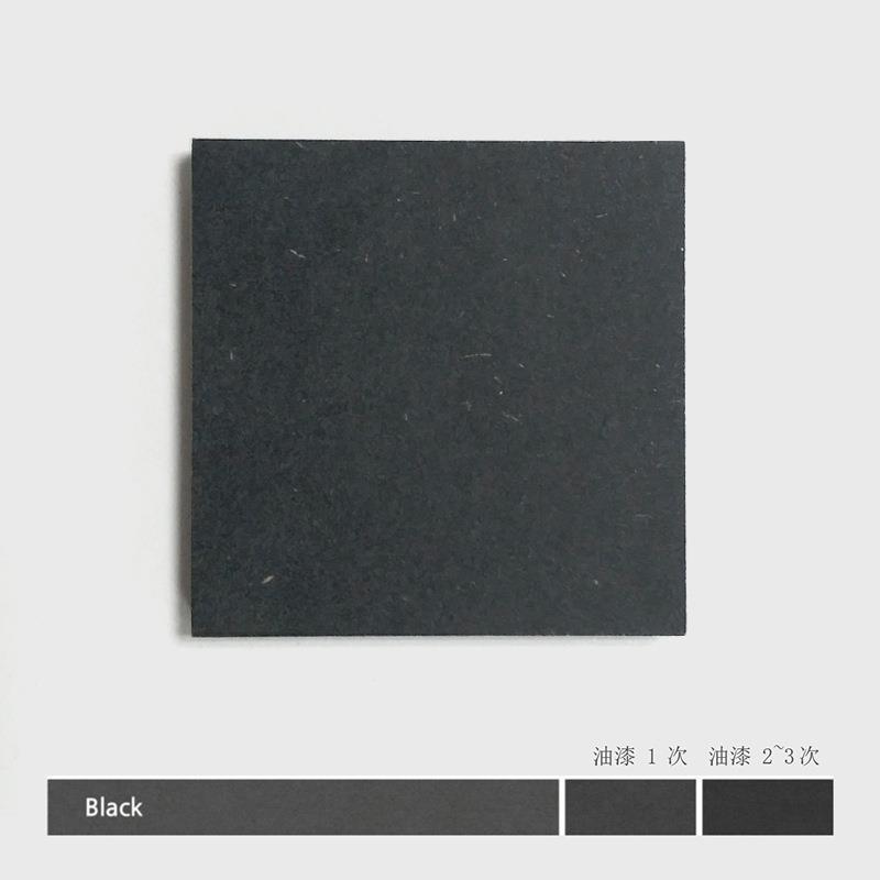 进口密度板 环保E0黑色中纤18mm 墙压板展示道具室内装饰柜体使用
