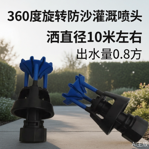 360度旋转防沙灌溉喷头