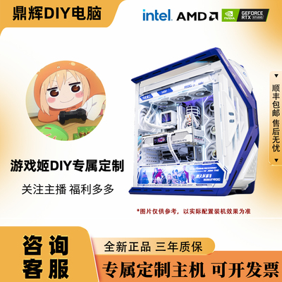 电脑游戏姬专属定制DIY电脑 Intel/AMD 个人专属定制组装台式机