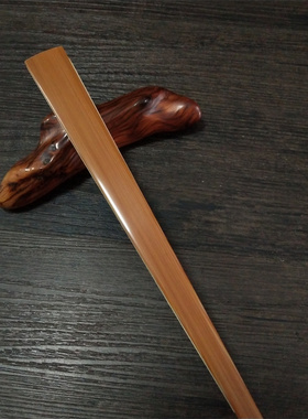 老艺人制作9.5寸水磨老料玉竹暗钉文玩折扇工艺扇子扇骨镜面复古