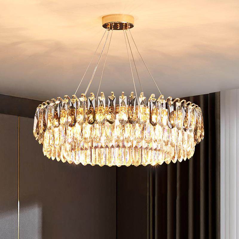 新款轻奢水晶吊灯客厅灯现代简约大气餐厅灯房间卧室北欧灯具套餐,鲜花速递/花卉仿真/绿植园艺,割草机/草坪机,淘宝优惠券,粉丝福利购,淘宝优惠卷