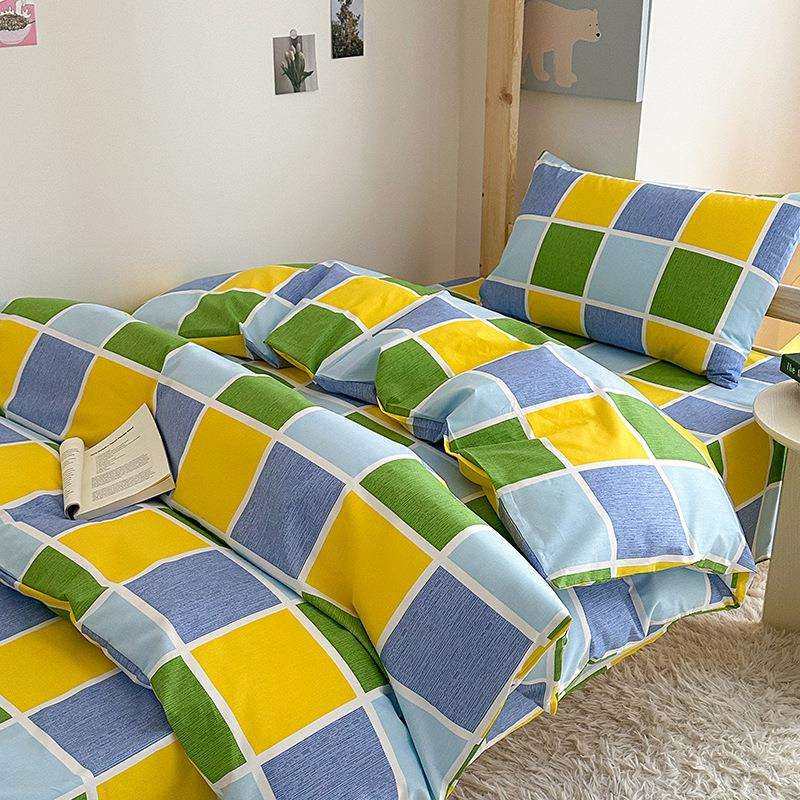 开学被子六件套全棉格子学生宿舍上下铺三件套多件套纯棉床上用品,鲜花速递/花卉仿真/绿植园艺,割草机/草坪机,淘宝优惠券,粉丝福利购,淘宝优惠卷