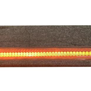 碳纤维红外线加热管发热管透明半镀金镀白加热管碳纤维丝加热管