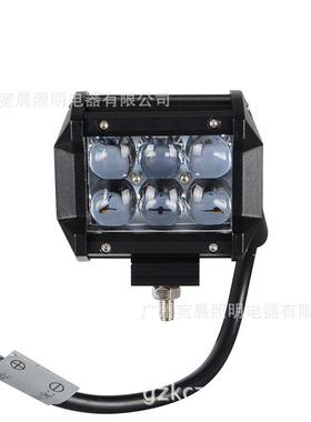 4D透镜18w led工作灯 保险杠灯A柱雾灯 汽车越野车中网灯 倒车灯