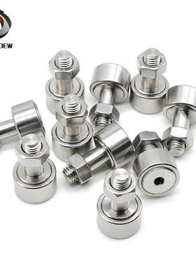 螺栓滚轮轴承CF8/KR19随动器凸轮轴承从动器轴承钢19*32.2*M8