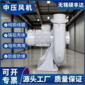 铝合金蜗壳透浦式 高能效 规格齐全 中压风机 PF系列1.5kw0.75千瓦