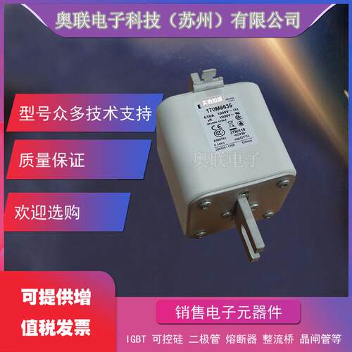 巴斯曼熔断器170M8500/8501/8502/8503/8504/8505/8506电容保险丝