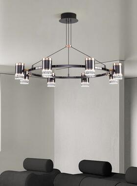 意式极简客厅吊灯现代简约创意卧室餐吊厅灯北欧灯具led智能