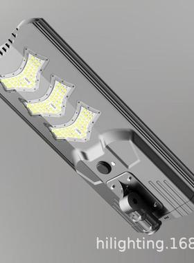 新款铝型材60W高功率一体化路灯180LM/W高光效微波感应照明