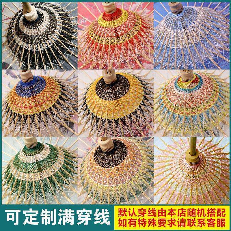 古风油纸伞女汉服伞防水防雨防晒实用古伞男传统纯手工正宗桐油伞