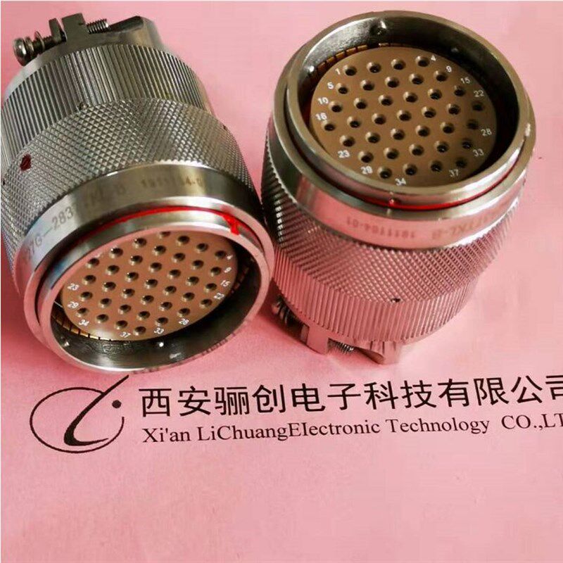 Y27GII圆形连接器Y27GIII-2837TKL-B 37芯航空插头接插件骊创新品