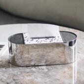 创意轻奢仿马毛金属纸巾盒摆件北欧家居样板间皮革收纳抽纸盒饰品