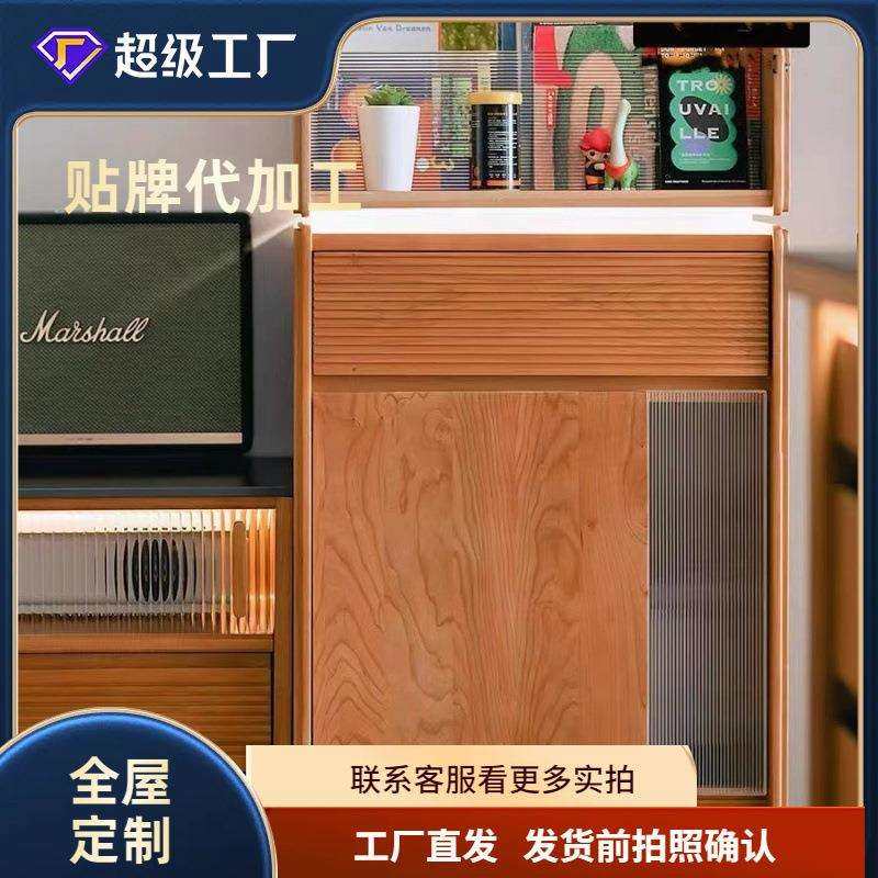 里安扫地机器人柜玄关客厅边柜收纳柜云鲸科沃斯石头置物柜架