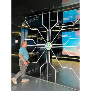 网红门电动科幻门科技门KTV酒吧门个性创意隐藏门门