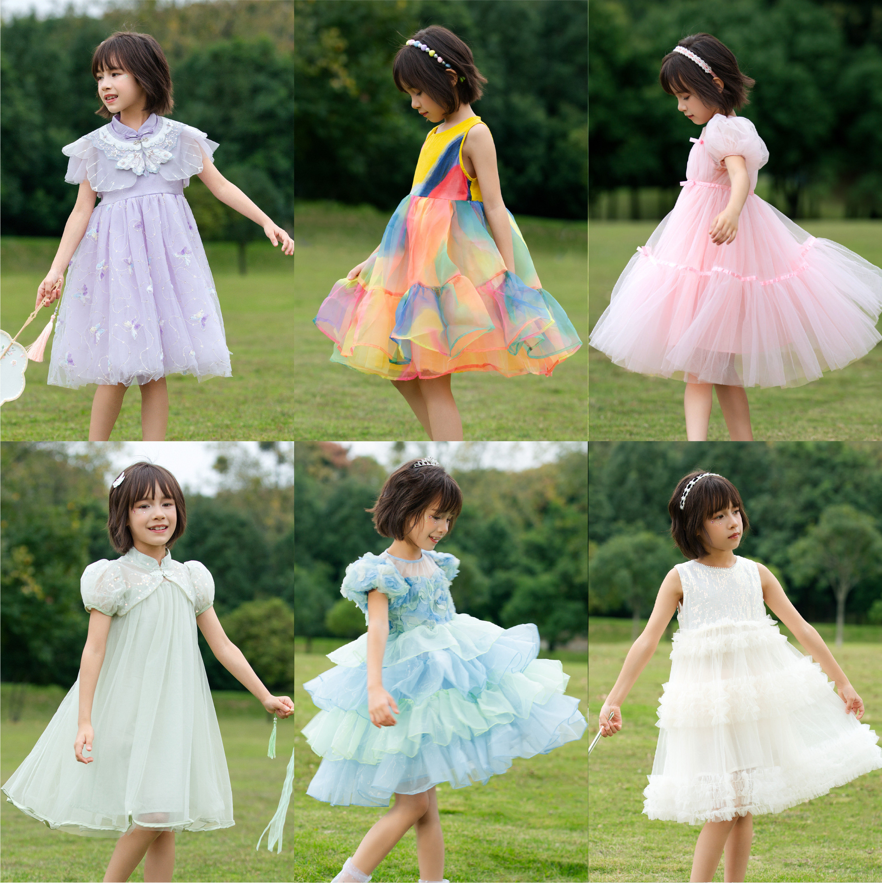 【Banba半芭】2026春夏新款女童连衣裙套装集合链接