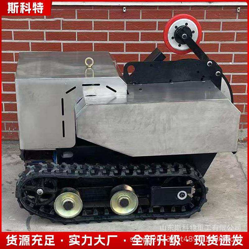 坦克式桥梁拆除无线遥控拆除设备履带式绳锯机混凝土切割管桩切割