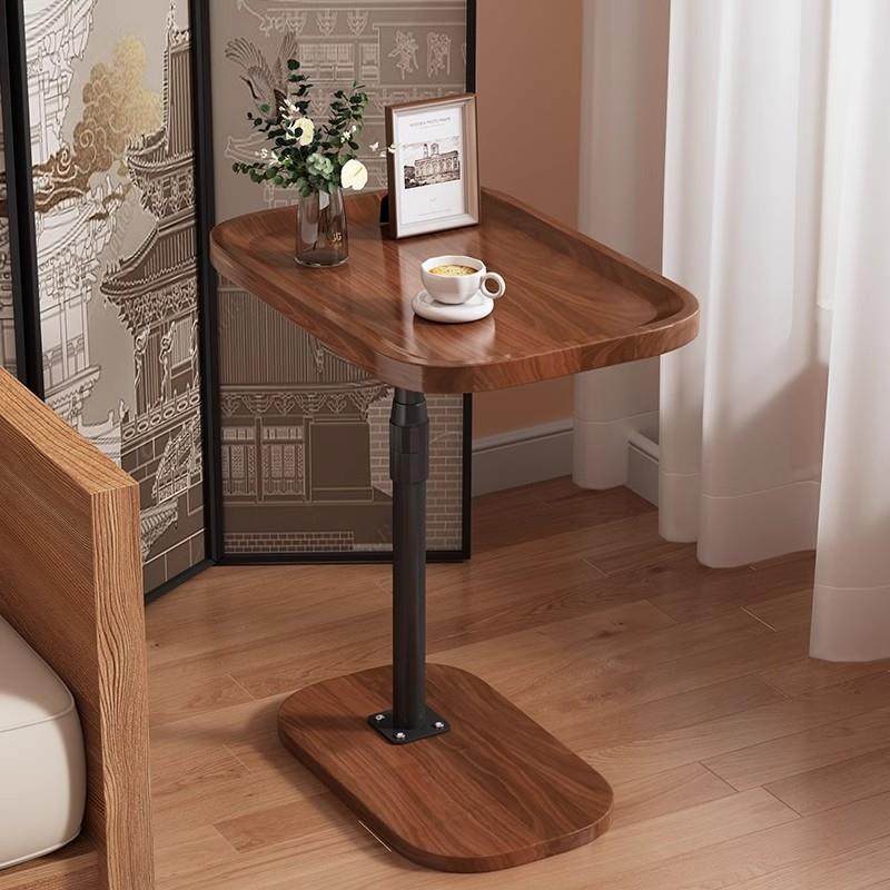 沙发边几家用可移动升降简易客厅阳台轻奢小茶几卧室床边桌实木无,鲜花速递/花卉仿真/绿植园艺,割草机/草坪机,淘宝优惠券,粉丝福利购,淘宝优惠卷