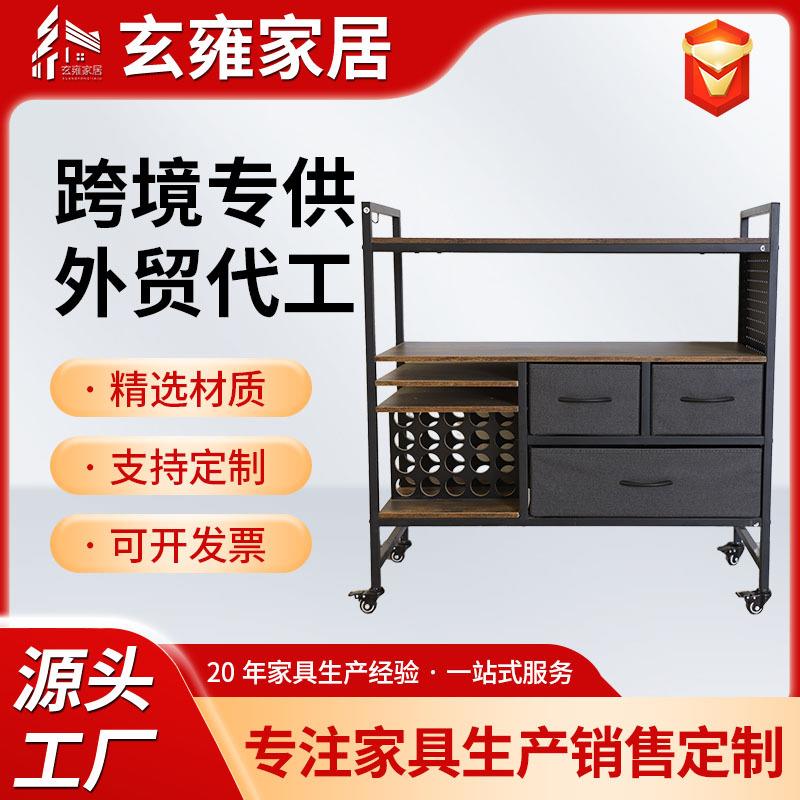 跨境爆款工具架储物架带布抽收纳柜多个布艺抽屉多功能置物架