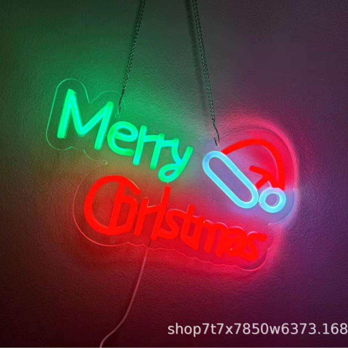 圣诞快乐霓虹灯字母灯牌圣诞节装饰灯可调节装饰灯可调光氛围灯,鲜花速递/花卉仿真/绿植园艺,割草机/草坪机,淘宝优惠券,粉丝福利购,淘宝优惠卷
