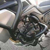 适用凯越500X改装 304不锈钢加厚上下护杠发动机保险杠油箱防护杠