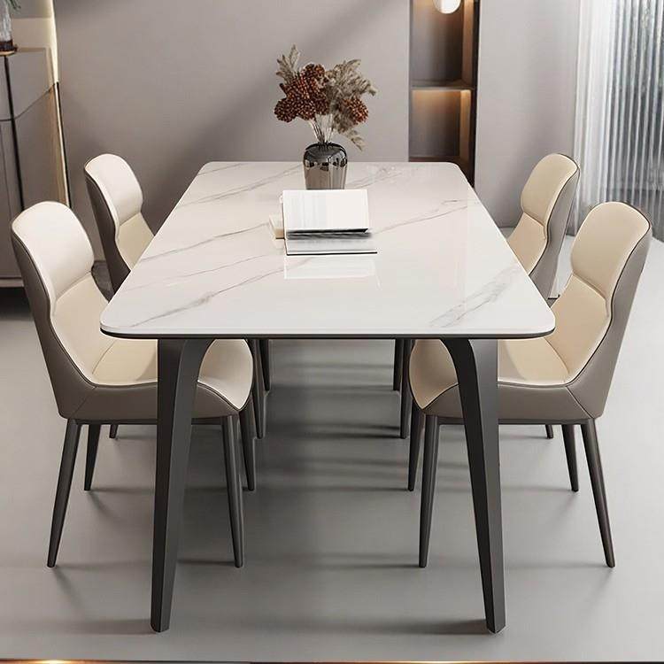 新款现代简约餐桌椅组合轻奢岩板家用小户型长方形大理石吃饭桌子,鲜花速递/花卉仿真/绿植园艺,割草机/草坪机,淘宝优惠券,粉丝福利购,淘宝优惠卷