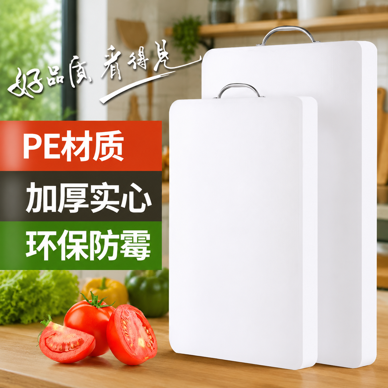 PE加厚食品级防霉抗菌砧板