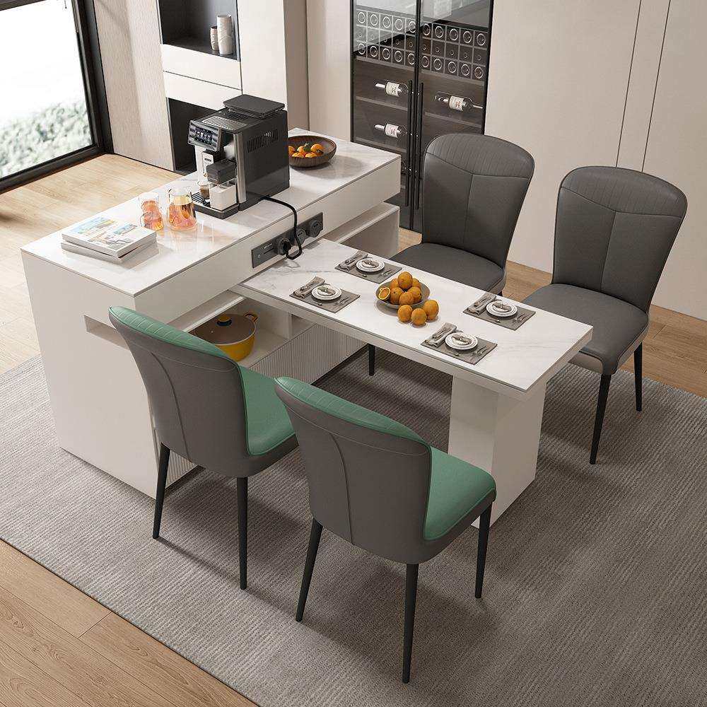 现代简约岛台餐桌一体家用餐边柜可旋转岩板长岛台意式极简茶台,鲜花速递/花卉仿真/绿植园艺,割草机/草坪机,淘宝优惠券,粉丝福利购,淘宝优惠卷